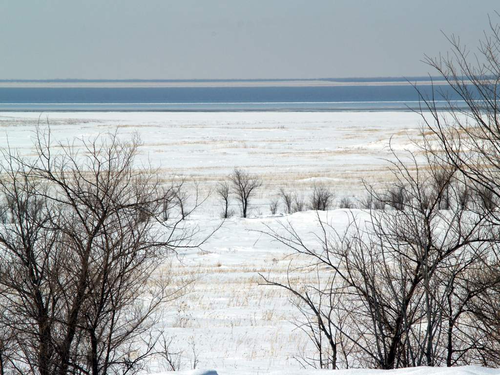 Kuchuk Lake in Winter